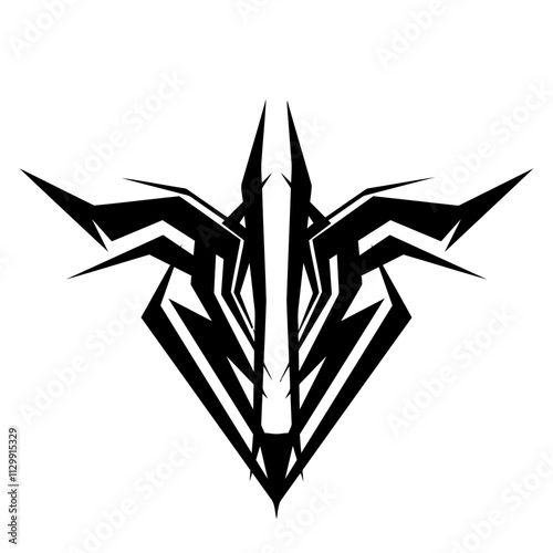 Tribal Tattoo Fill Element art