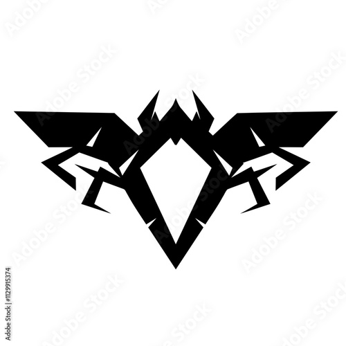 Tribal Tattoo Fill Element art