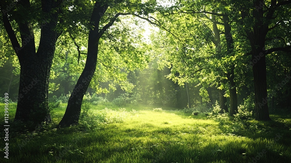 Naklejka premium Eerieliminal Environment: A Mysterious and Atmospheric Space