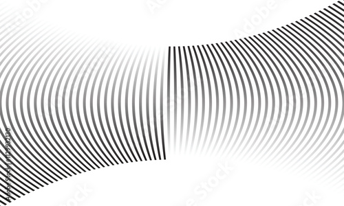 abstract simple gradient squeeze thin line pattern.