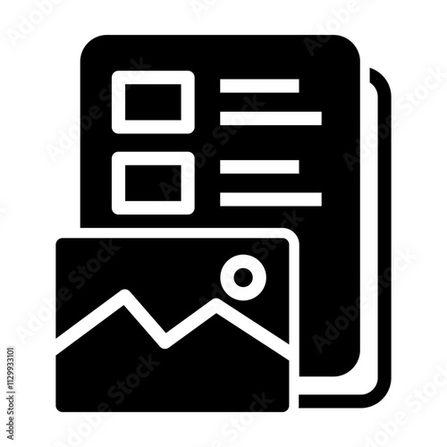 image file Solid icon