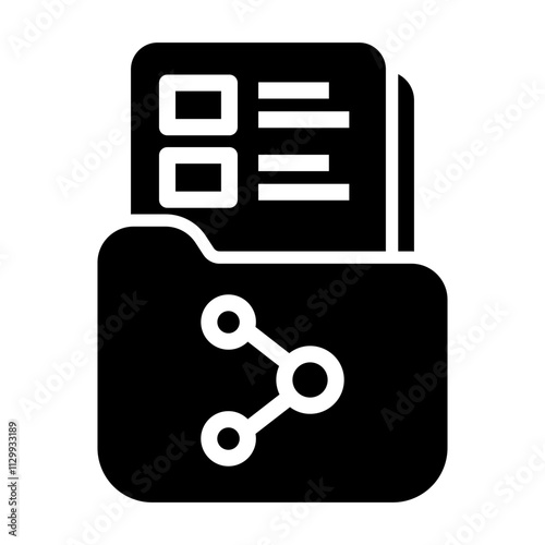 sharing file Solid icon