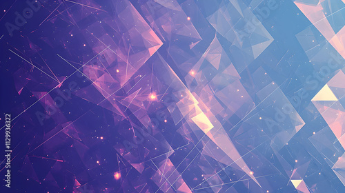 Wallpaper Mural Abstract Geometric Crystallized Pattern Design Torontodigital.ca