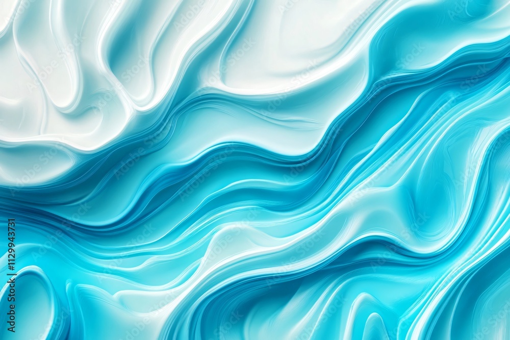 Abstract Fluid Texture in Blue and White Tones for Modern Design Abstract Fluid Texture in Blue and White Tones for Modern Design