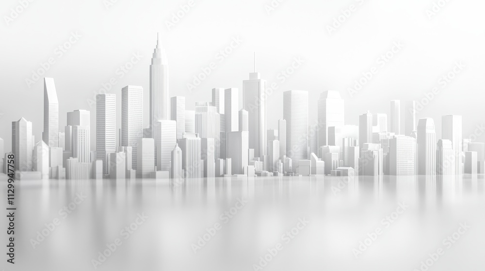 minimalist city with a lot of white but with a pearlescent and iridiscent touch really subtle but really futuristic and clean hiperrealistic, add blur effects and some parts minimalist city with a lot of white but with a pearlescent and iridiscent touch really subtle but really futuristic and clean hiperrealistic, add blur effects and some parts