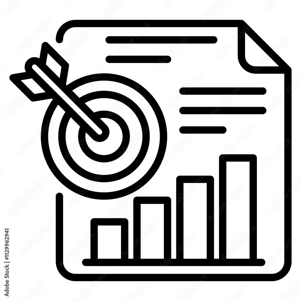 project goal single icon