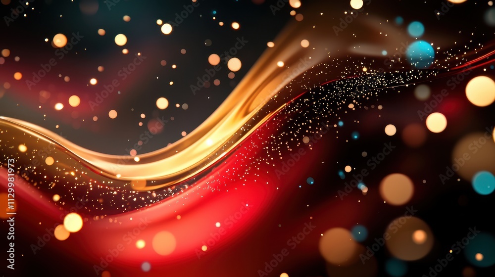 Abstract smooth background with vibrant new year spirit Abstract smooth background with vibrant new year spirit
