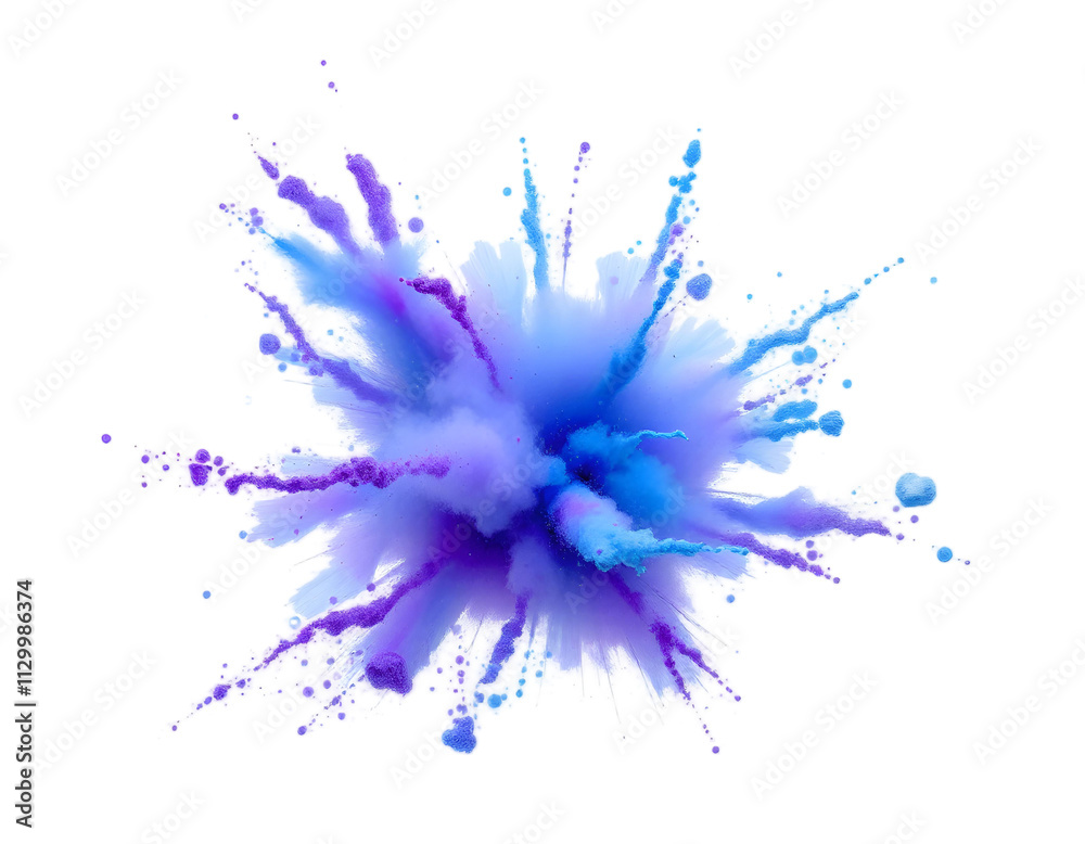 ink splashes on white ink splashes on white