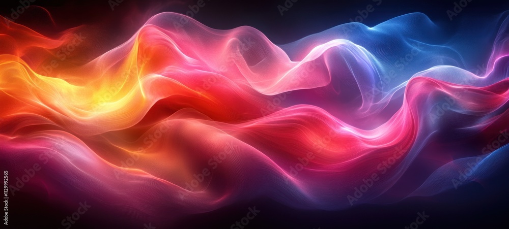 Vibrant Abstract Color Gradient Background with Smooth Lighting and Minimalistic Design Vibrant Abstract Color Gradient Background with Smooth Lighting and Minimalistic Design