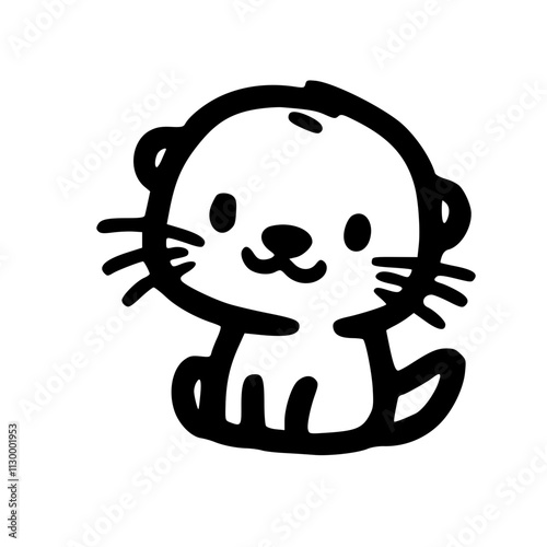 Endearing Otter Icons A Delightful Collection of Lovable Animal Characters in a Variety of Fun and Playful Styles