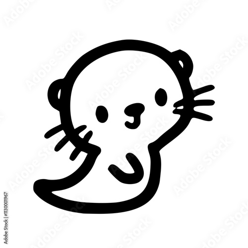 Endearing Otter Icons A Delightful Collection of Lovable Animal Characters in a Variety of Fun and Playful Styles