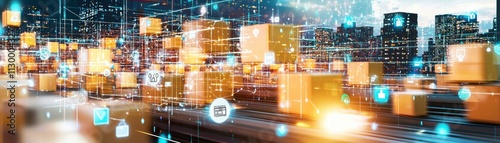 Global Logistics Network Fast and Secure Delivery in Smart City.