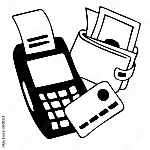POS terminal and payment options
