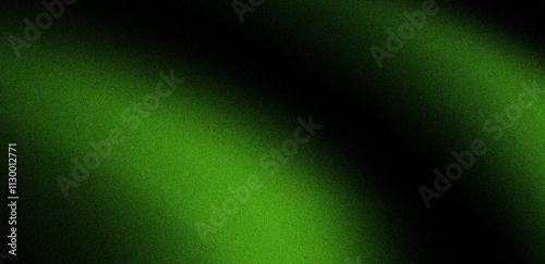 Black and green abstract glowing color wave black dark backdrop noise texture, banner poster header gradient background cover wallpaper backdrop design