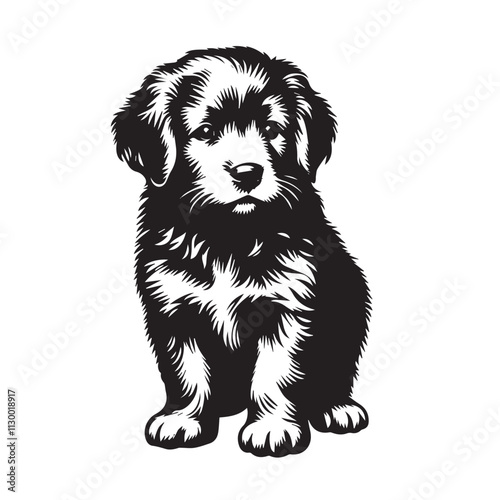 black labrador retriever puppy