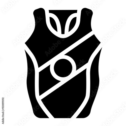 Body protector Solid Icon