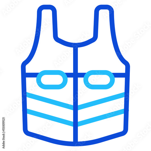 Body protector Duoline Icon