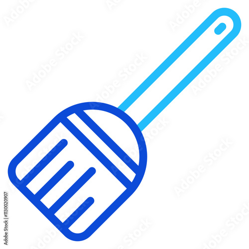 Broom Duoline Icon