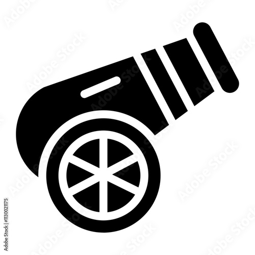 Cannon Solid Icon