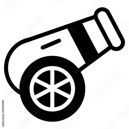 Cannon Glyph Icon