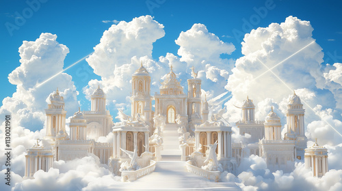 Cloud Castle: A majestic wh...