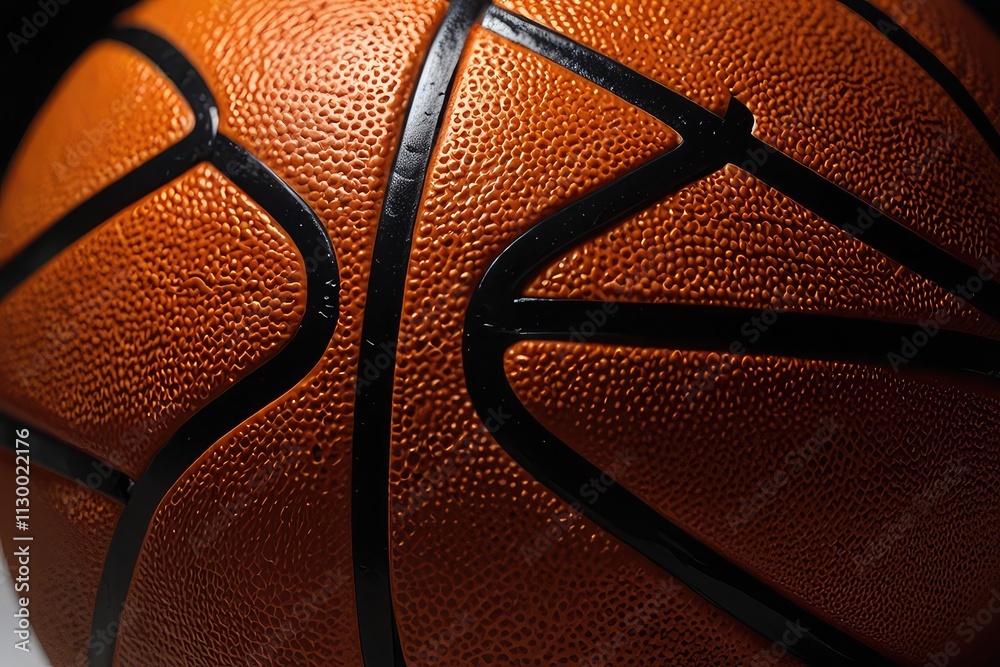 Fototapeta premium basketball ball isolated on white ,basketball ball ,basketball isolated on white ,close up of a basketball