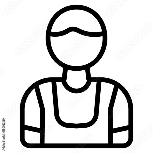 Cleaner Line Icon