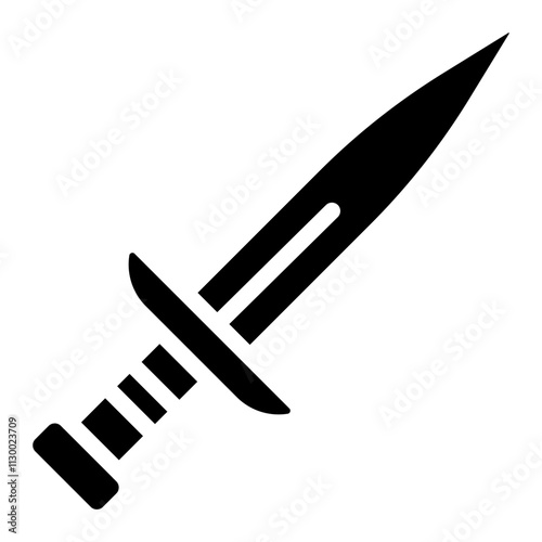 Dagger Solid Icon