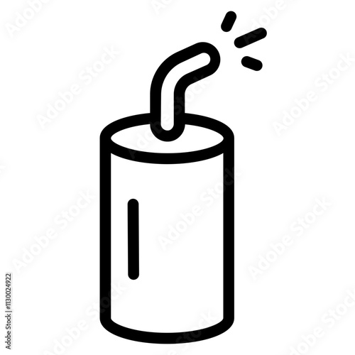 Dynamite Line Icon