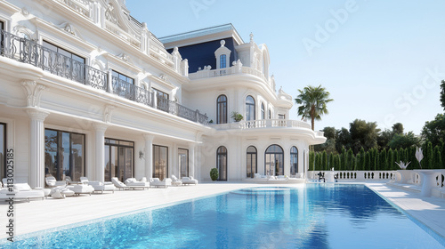 Grand Estate by the Pool:  ...
