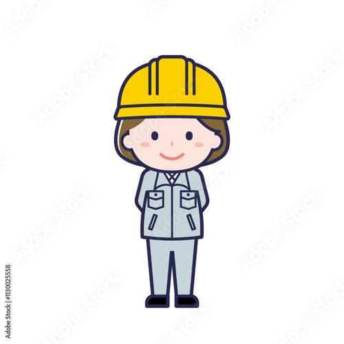 工事作業員／女性 28