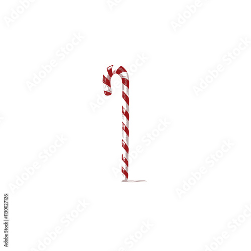 Candy Cane Sketch Christmas Celebration Decoration Winter Event Festival of X-Mas
