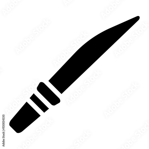 Knife Solid Icon