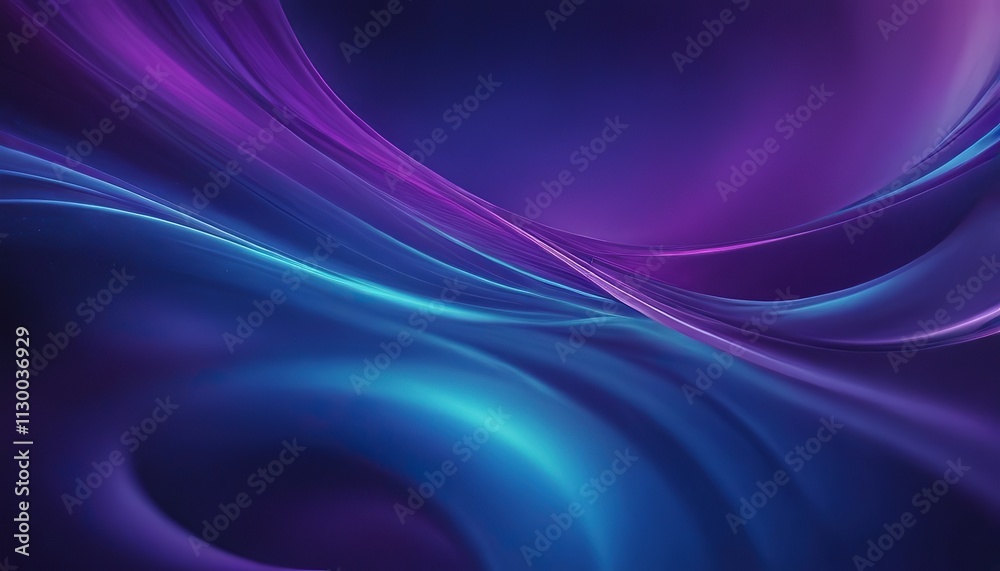 Fototapeta premium Blue and pink technology waves abstract background 97799