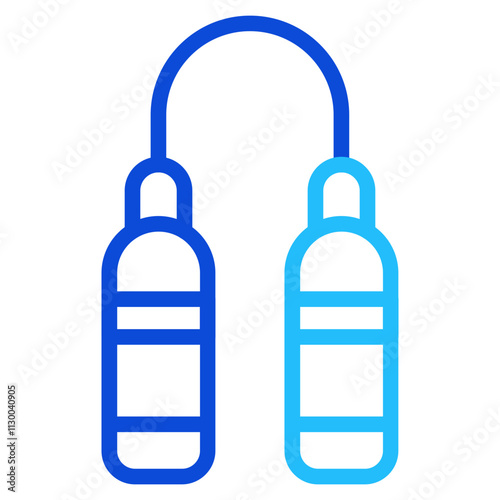 Nunchaku Duoline Icon