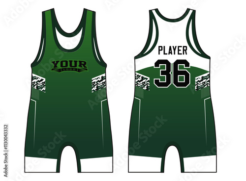 The Wrestling Singlets template mockup is a perfect fit for all sports. The designs that go on casual wear, shirts, fashion apparel, and all kinds of team uniform