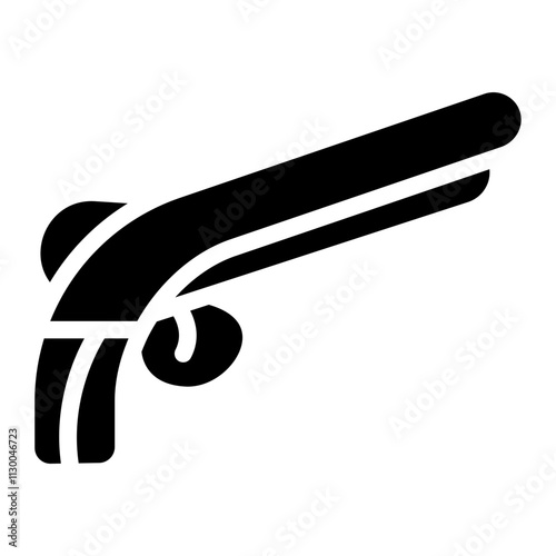 Softgun Solid Icon