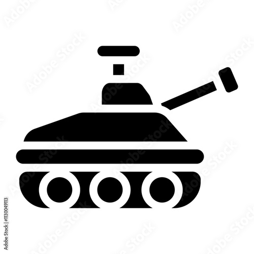 Tank Solid Icon