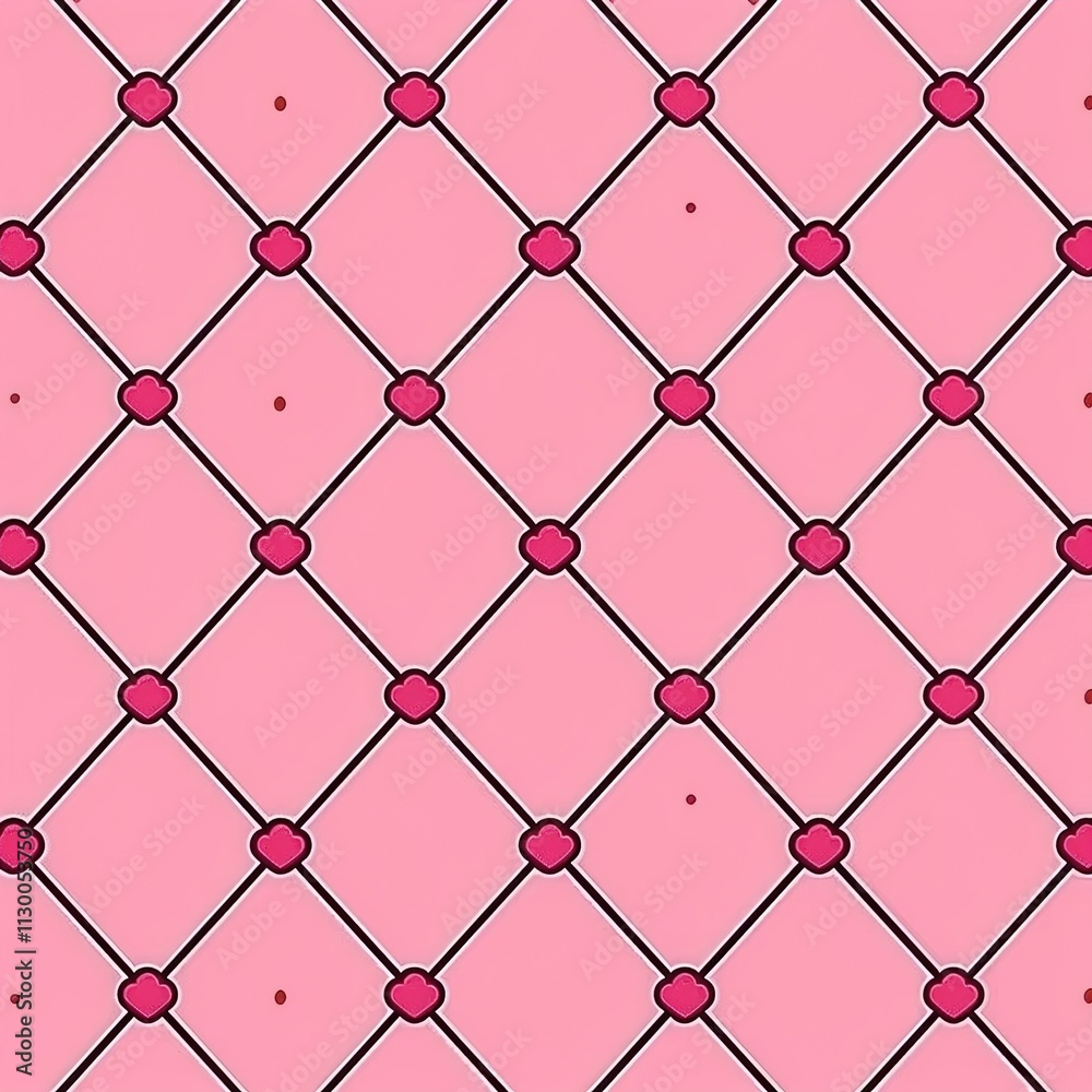 Fototapeta premium seamless pattern with grid