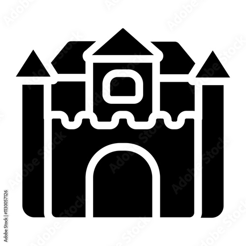 Château Solid Icon