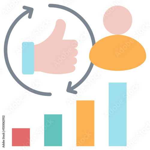 Popularity Flat Icon