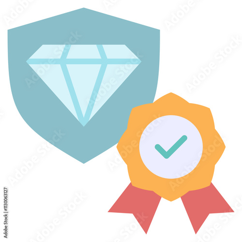 Authenticity Flat Icon