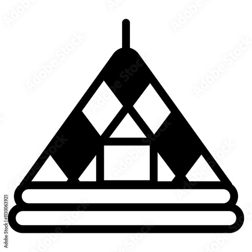 Ushanka Glyph Icon
