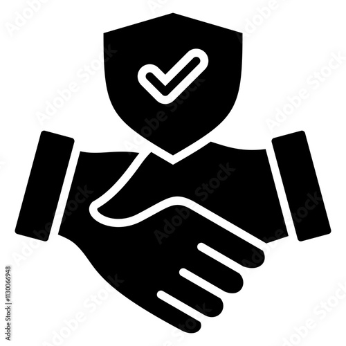Trust Glyph Icon