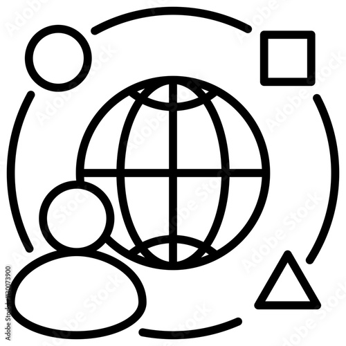 Diversity Outline Icon