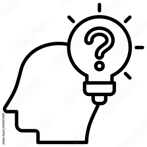 Curiosity Outline Icon
