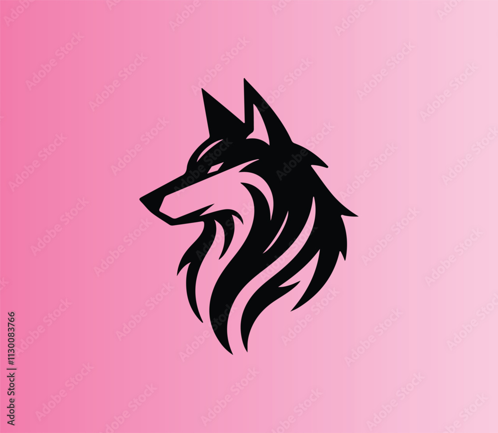 Fototapeta premium wolf logo