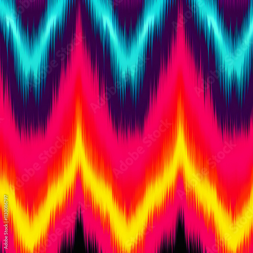 Abstract colorful sound wave background wallpaper.