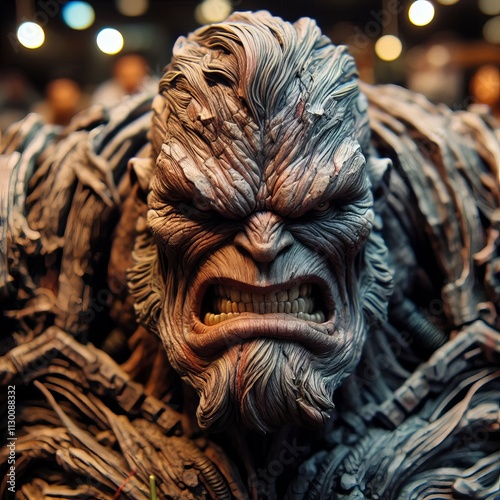 Terrakaius A hulking giant with a face that is rugged and battle