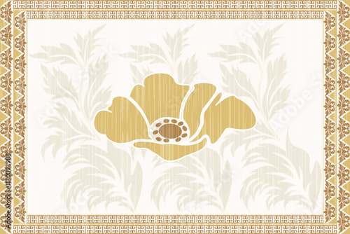 seamless damask pattern